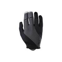 specialized body geometry gel full finger glove greyblack m