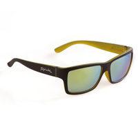 Spiuk Halley Sunglasses - Black / Yellow Mirror Lens