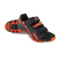 Spiuk Rocca MTB Shoes - Black / Hi Viz Orange / EU37