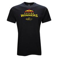 spain euro 2012 winners t shirt black