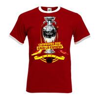 spain euro 2012 winners t shirt red