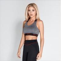 SportFX Grey Marl Sports Bra Ladies