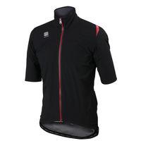 Sportful Fiandre WS LRR Short Sleeve Cycling Jacket - Black / 2XLarge