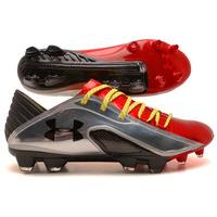 Spine Blur CBN III FG Football Boots Dark Orange/Metallic Silver/Black