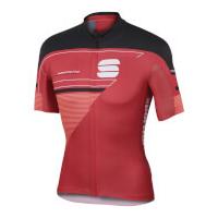 sportful gruppetto pro ltd short sleeve jersey redblack l