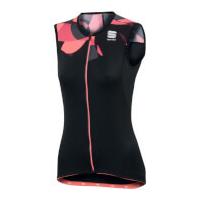 Sportful Women\'s Primavera Sleeveless Jersey - Black/Pink - XS