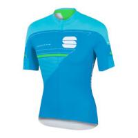 sportful gruppetto pro ltd short sleeve jersey bluegreen m