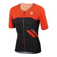 Sportful R&D Cima Short Sleeve Jersey - Black/Red - XXL