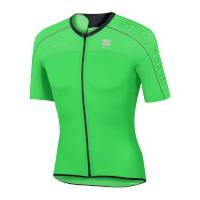Sportful BodyFit Ultra Light Short Sleeve Jersey - Green/Black - L