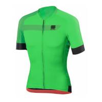 sportful veloce short sleeve jersey green xl