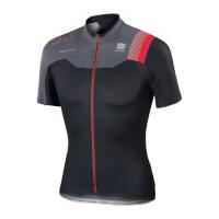 Sportful BodyFit Pro Team Short Sleeve Jersey - Black/Red - L