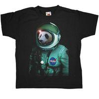 Space Panda Kids T Shirt