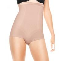 Spanx Slimmer & Shine High-Waisted Body Tunic - Shaping Shorts