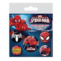 Spider-Man Button Badge Set