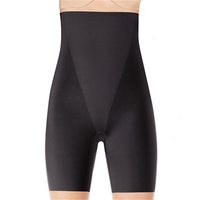 spanx high waisted mid thigh black spanx high waist mid thigh pants bl ...