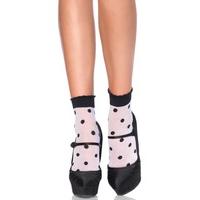 Spots And Dots Anklet Socks - Size: One Size