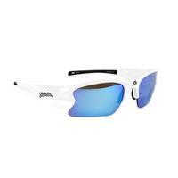 Spiuk Torsion Sunglasses - White / Blue Mirror Lens