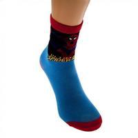 Spider-Man Boys Socks 1 Pack Junior 4-6.5 BL