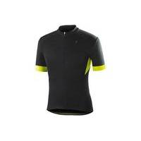 specialized rbx sport short sleeve jersey blackyellow s