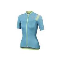 sportful womens bodyfit pro short sleeve jersey light blue xxl