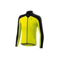 specialized therminal rbx sport kids long sleeve jersey yellowblack l