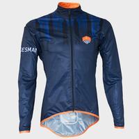 spokesman mens summer cycling jacket blue