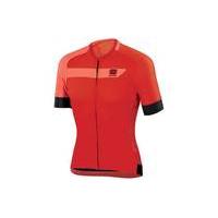 sportful veloce short sleeve jersey red xl