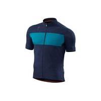 specialized rbx merino short sleeve jersey dark blue l
