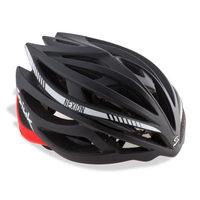 spiuk nexion road helmet black red 53cm 61cm