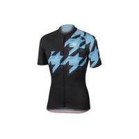 Sportful Fuga Short Sleeve Jersey | Black/Blue - XXL