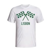 Sporting Lisbon Waving Flags T-s...