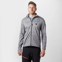 sprayway mens potrero full zip fleece grey grey