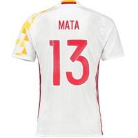 Spain Away Shirt 2016 - Kids with Mata 13 printing, N/A