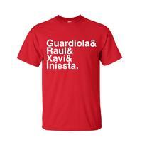 Spain Football Legends T-shirt (red)