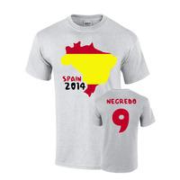 spain 2014 country flag t shirt ainiesta 6