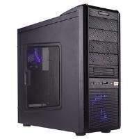 Spire Savit 6003 ATX Gaming Case Enthusiast Case (Black) with Blackdragon 500 Power Supply