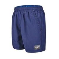 Speedo Check Trim Leisure 16 inch Water Swim Shorts - Mens - Navy