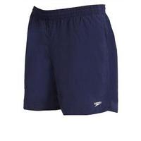 speedo solid leisure 16 water swim shorts mens navy