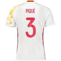 spain away shirt 2016 kids with pique 3 printing na