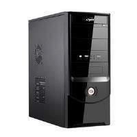 spire coolbox 500 atx business computer case with 420w psu black