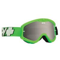 spy ski goggles targa iii burnout green smoke wsilver mirror afp