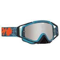 Spy Ski Goggles OMEN MX STONEWASH - HAPPY BRONZE W/ SILVER MIRROR + CLEAR AFP