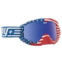 Spy Ski Goggles KLUTCH VINTAGE USA - SMOKE W/ DARK BLUE SPECTRA + CLEAR AFP