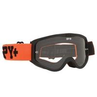 spy ski goggles cadet mx jersey orange clear w post