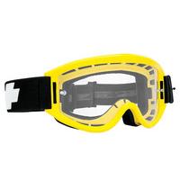 spy ski goggles breakaway yellow clear w post