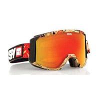Spy Ski Goggles RAIDER Spy + Airhole - Bronze W/Red Spectra + Persimmon
