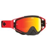 spy ski goggles omen mx jersey red smoke w red spectra clear anti fog  ...