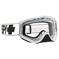 spy ski goggles woot white clear w post