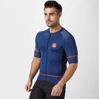 spokesman mens attack cycling jersey blue blue