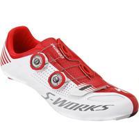 Specialized S-Works Road Shoes White Red